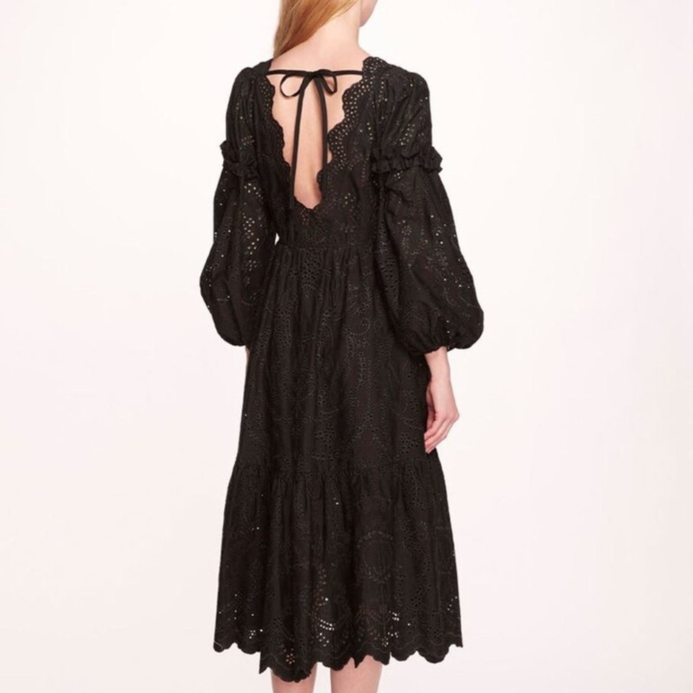 NWT Marchesa Rosa Nolana Midi Dress - Picture 3 of 16